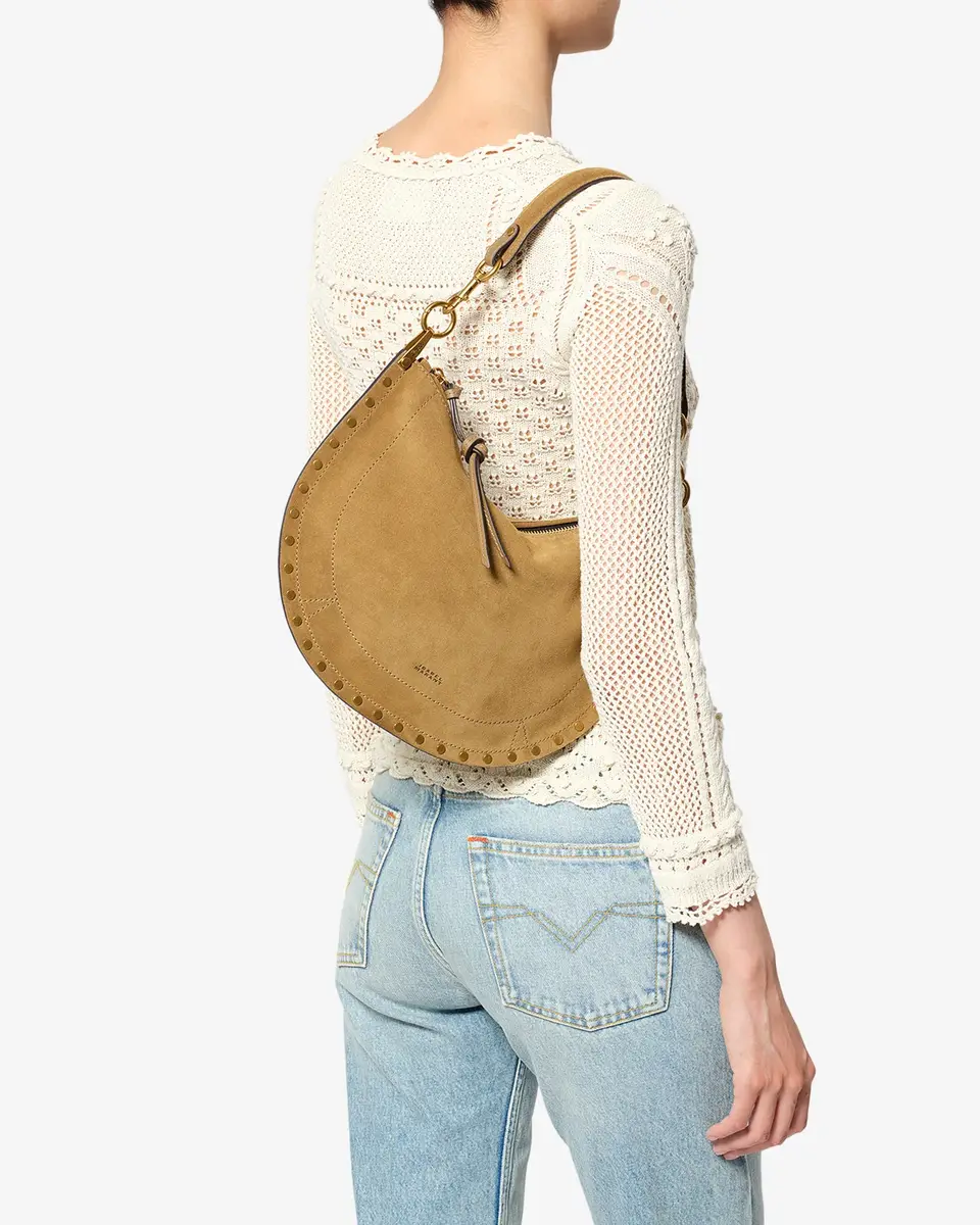 Isabel Marant Oskan Soft Zip Bag In Suede Leather | Thumbnail 9 Isabel Marant Oskan Soft Zip Bag In Suede Leather | Thumbnail 9