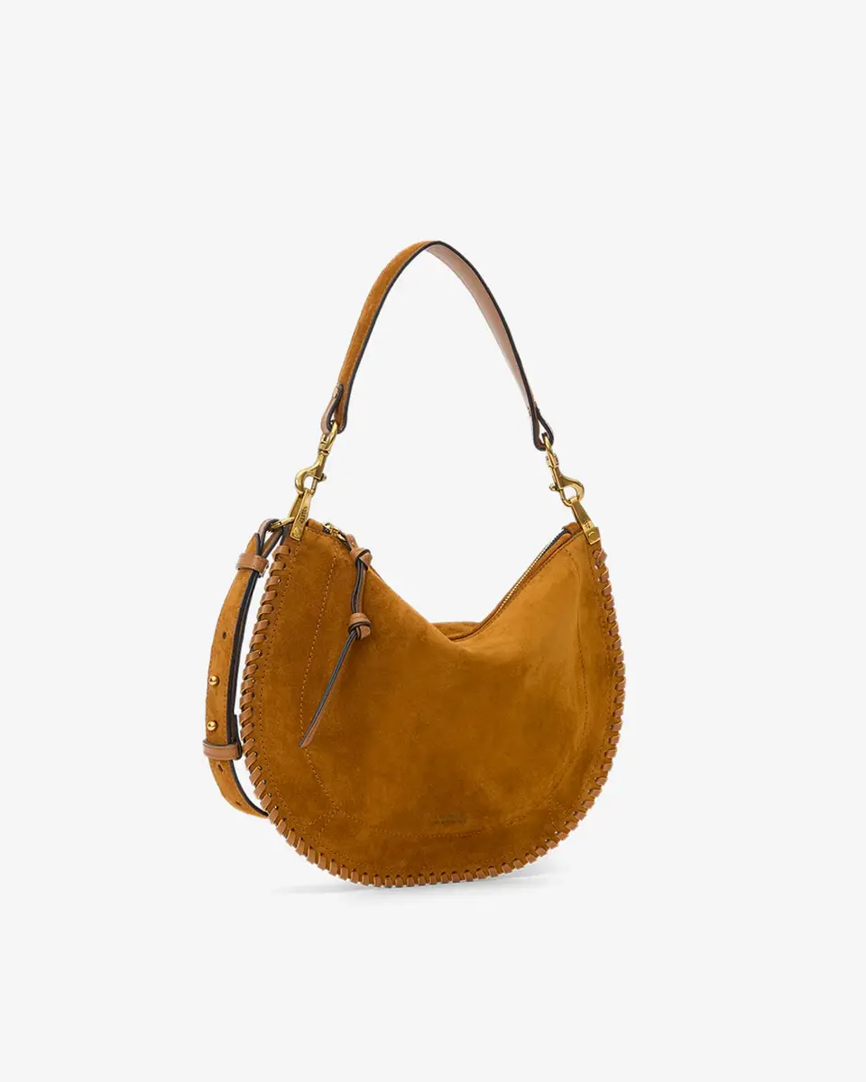Isabel Marant Oskan Soft Zip Bag In Suede Leather | Thumbnail 3 Isabel Marant Oskan Soft Zip Bag In Suede Leather | Thumbnail 3