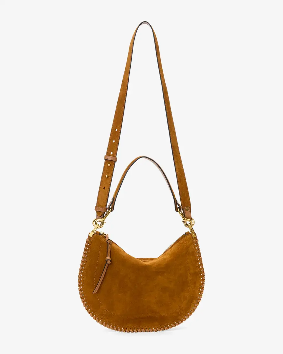 Isabel Marant Oskan Soft Zip Bag In Suede Leather | Thumbnail 4 Isabel Marant Oskan Soft Zip Bag In Suede Leather | Thumbnail 4