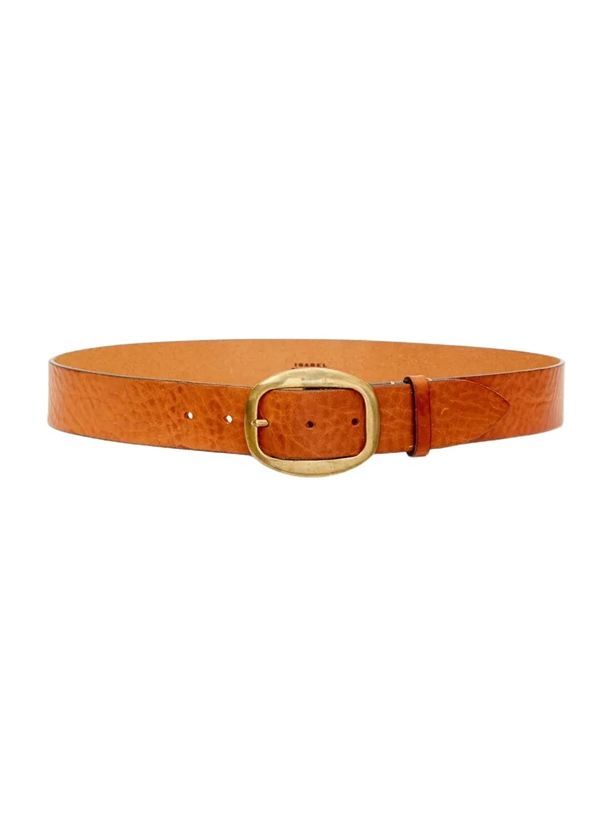 Isabel Marant Dara Calfskin Leather Belt