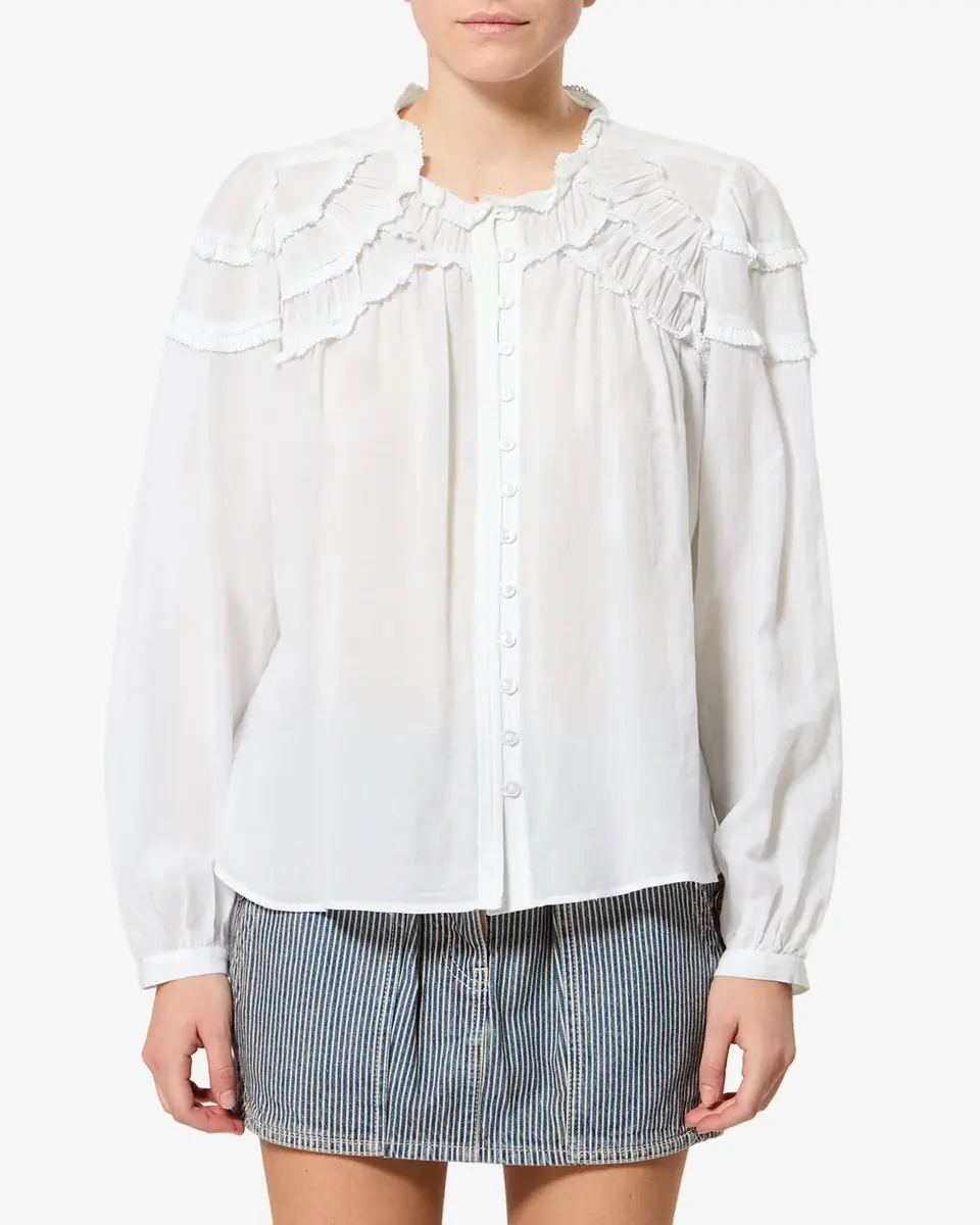 Marant Étoile Christa Blouse | Thumbnail 4 Marant Étoile Christa Blouse | Thumbnail 4