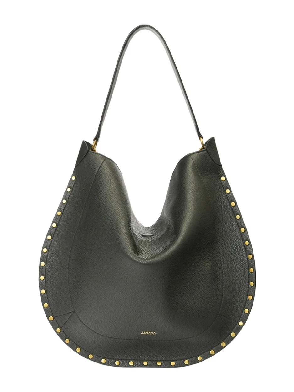 Isabel Marant Oskan Hobo Soft Grained Leather Bag