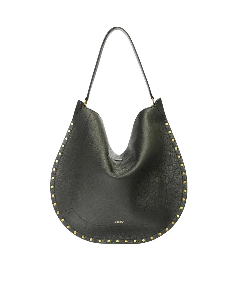 Isabel Marant Oskan Hobo Soft Grained Leather Bag