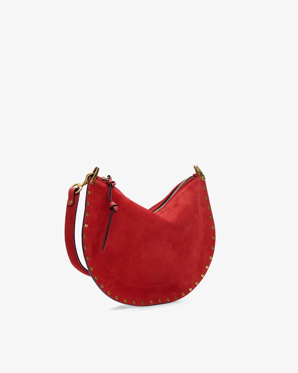 Isabel Marant Oskan Soft Zip Bag In Suede Leather | Thumbnail 2 Isabel Marant Oskan Soft Zip Bag In Suede Leather | Thumbnail 2