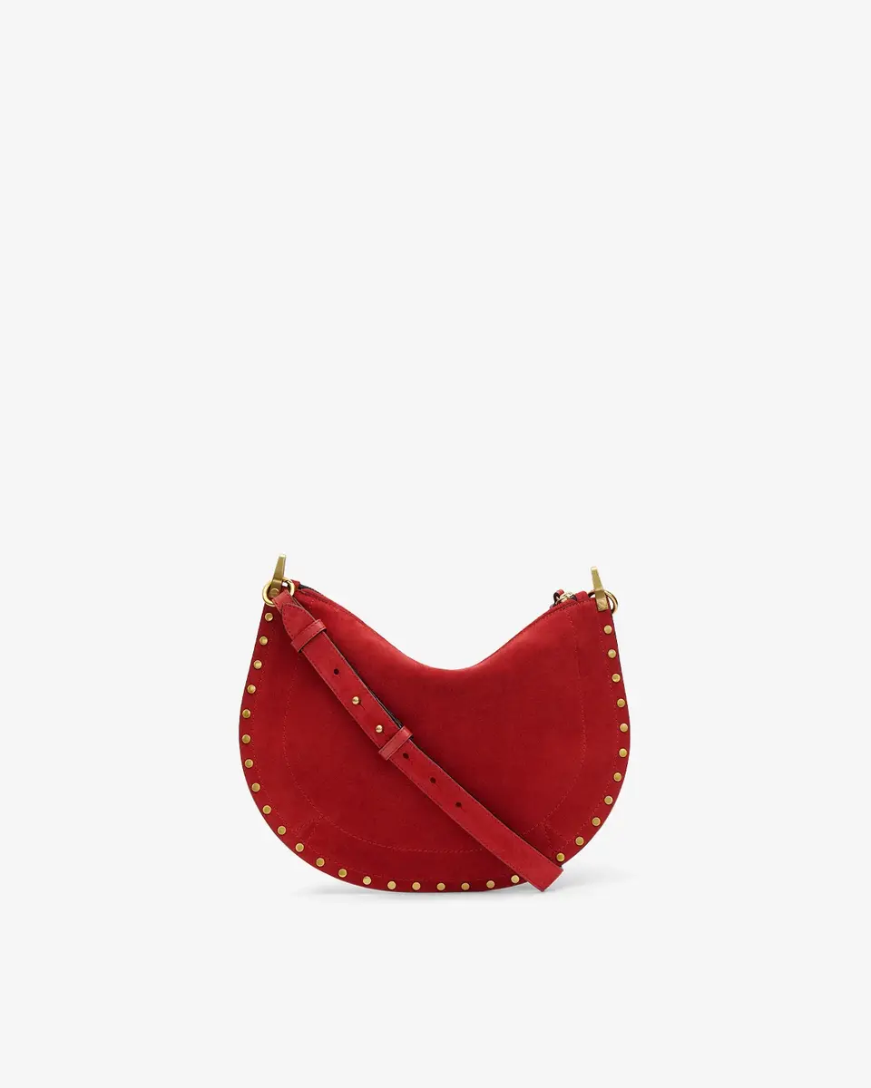 Isabel Marant Oskan Soft Zip Bag In Suede Leather | Thumbnail 3 Isabel Marant Oskan Soft Zip Bag In Suede Leather | Thumbnail 3