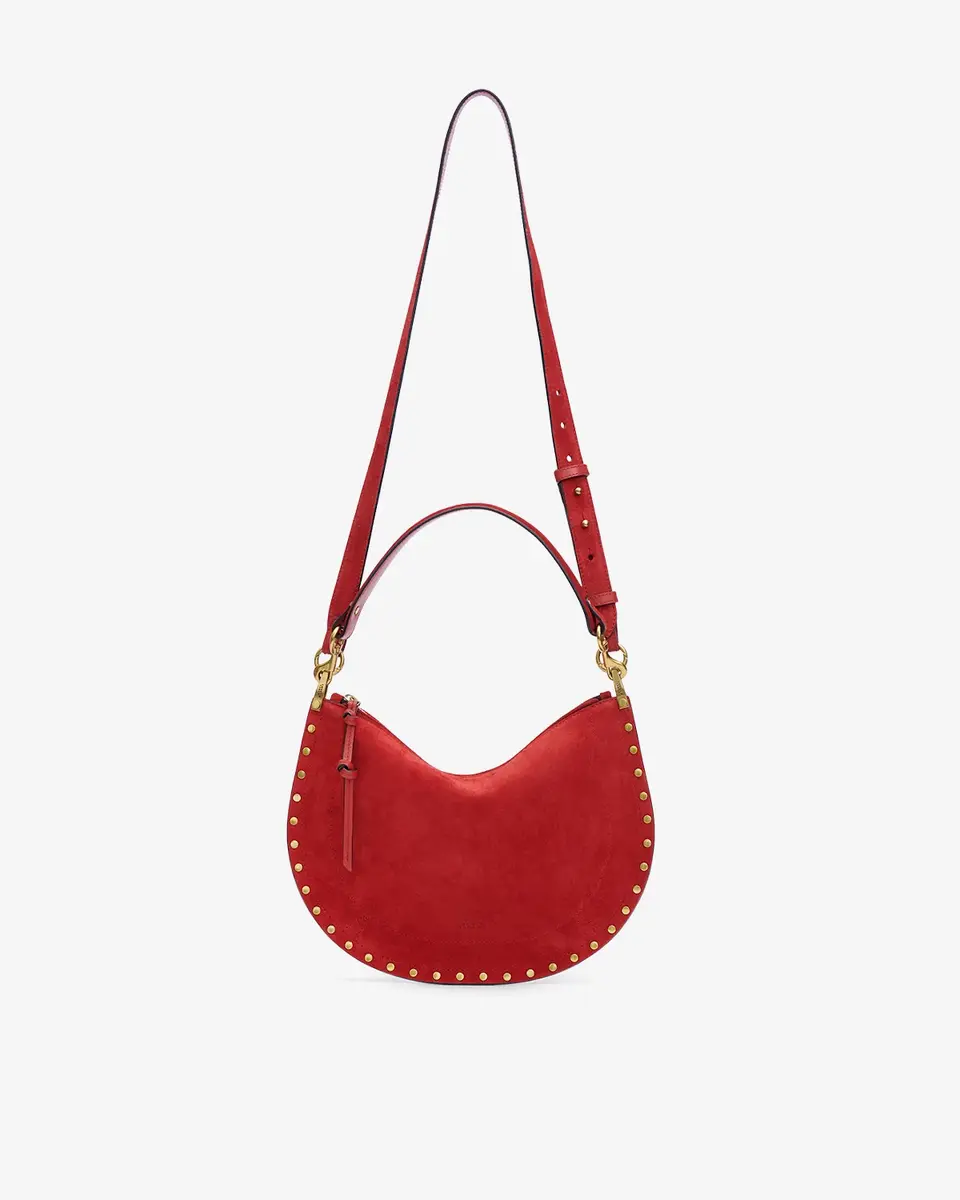 Isabel Marant Oskan Soft Zip Bag In Suede Leather | Thumbnail 4 Isabel Marant Oskan Soft Zip Bag In Suede Leather | Thumbnail 4