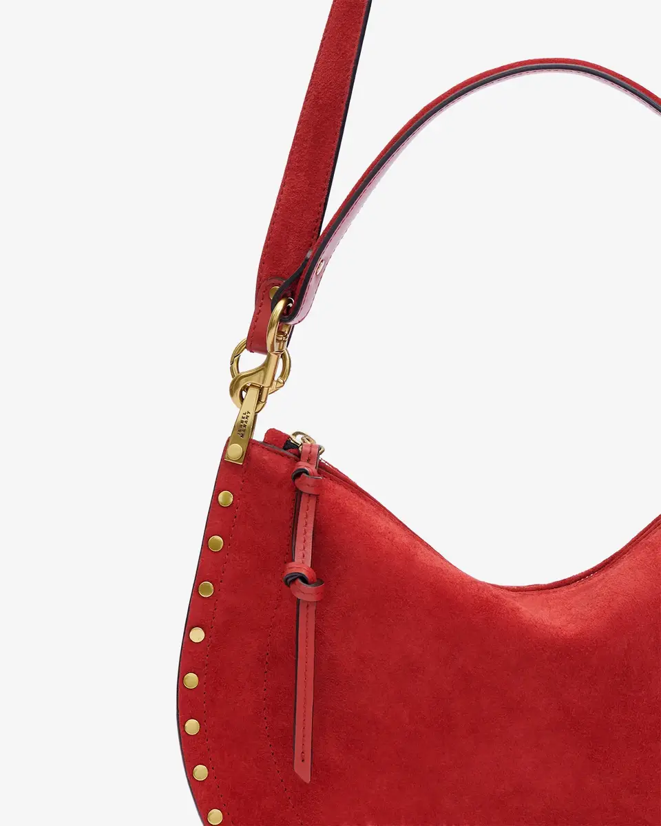 Isabel Marant Oskan Soft Zip Bag In Suede Leather | Thumbnail 5 Isabel Marant Oskan Soft Zip Bag In Suede Leather | Thumbnail 5