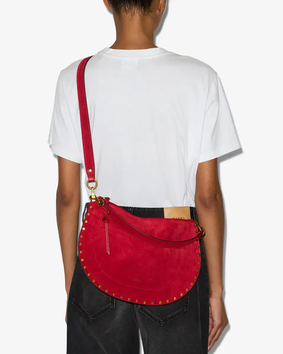 Isabel Marant Oskan Soft Zip Bag In Suede Leather | Thumbnail 10 Isabel Marant Oskan Soft Zip Bag In Suede Leather | Thumbnail 10