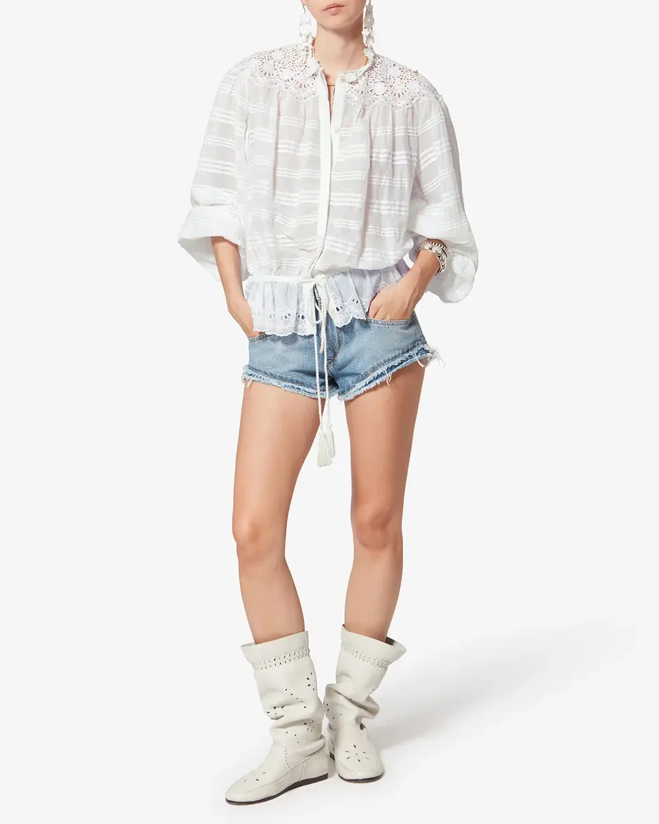 Marant Étoile Polly Blouse | Thumbnail 4 Marant Étoile Polly Blouse | Thumbnail 4
