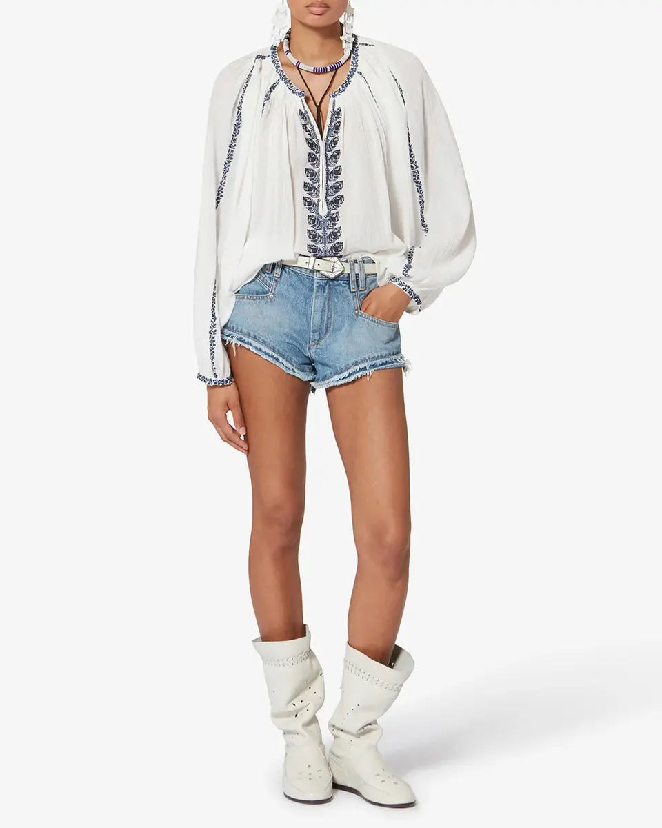 Marant Étoile Lena Blouse | Thumbnail 4 Marant Étoile Lena Blouse | Thumbnail 4