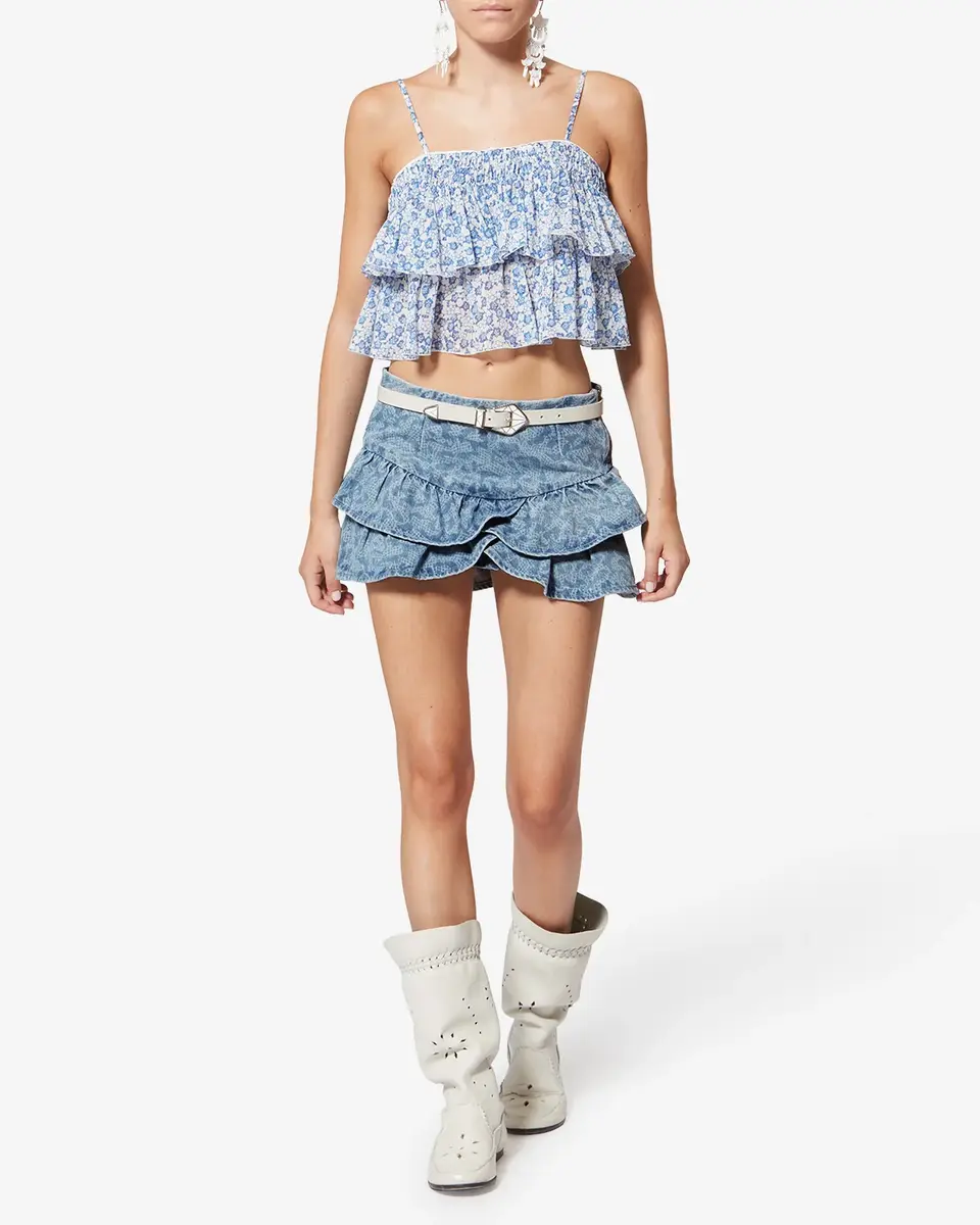 Marant Étoile Leyje Denim Skirt | Thumbnail 4