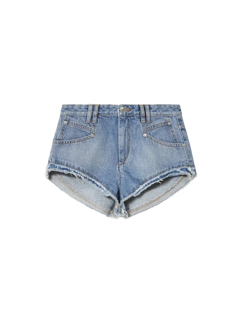 Isabel Marant Eneidala Denim Shorts