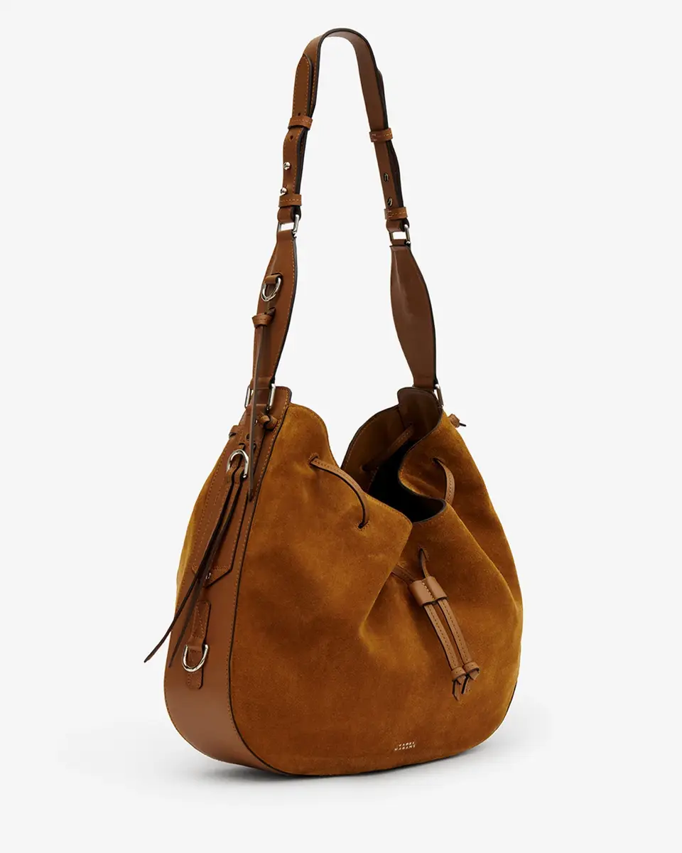 Isabel Marant Bolton Hobo Bag In Suede Leather | Thumbnail 5