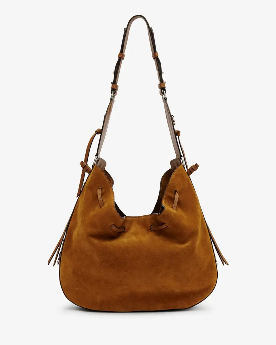 Isabel Marant Bolton Hobo Bag In Suede Leather | Thumbnail 7