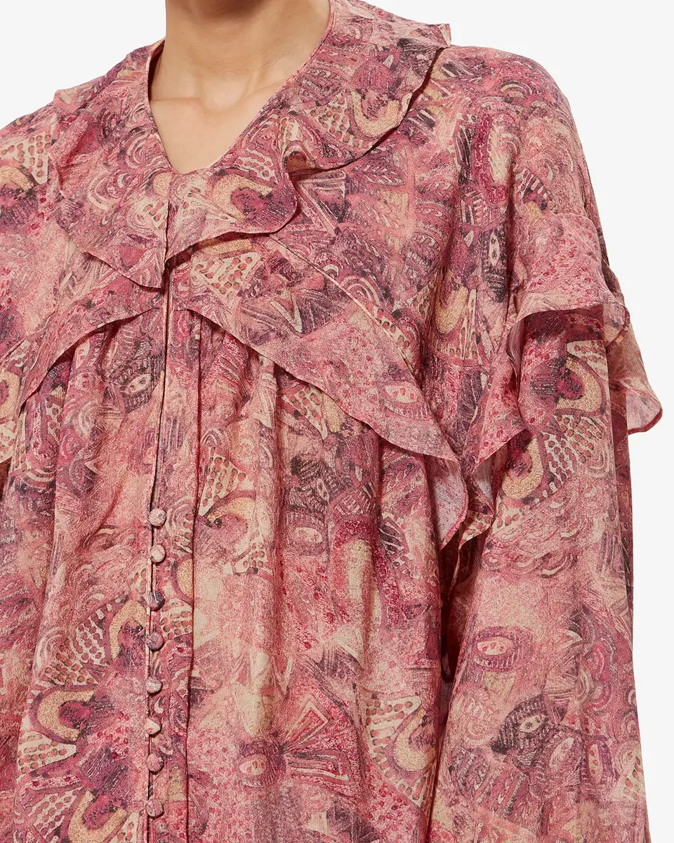 Isabel Marant Charis Silk Blouse | Thumbnail 2 Isabel Marant Charis Silk Blouse | Thumbnail 2