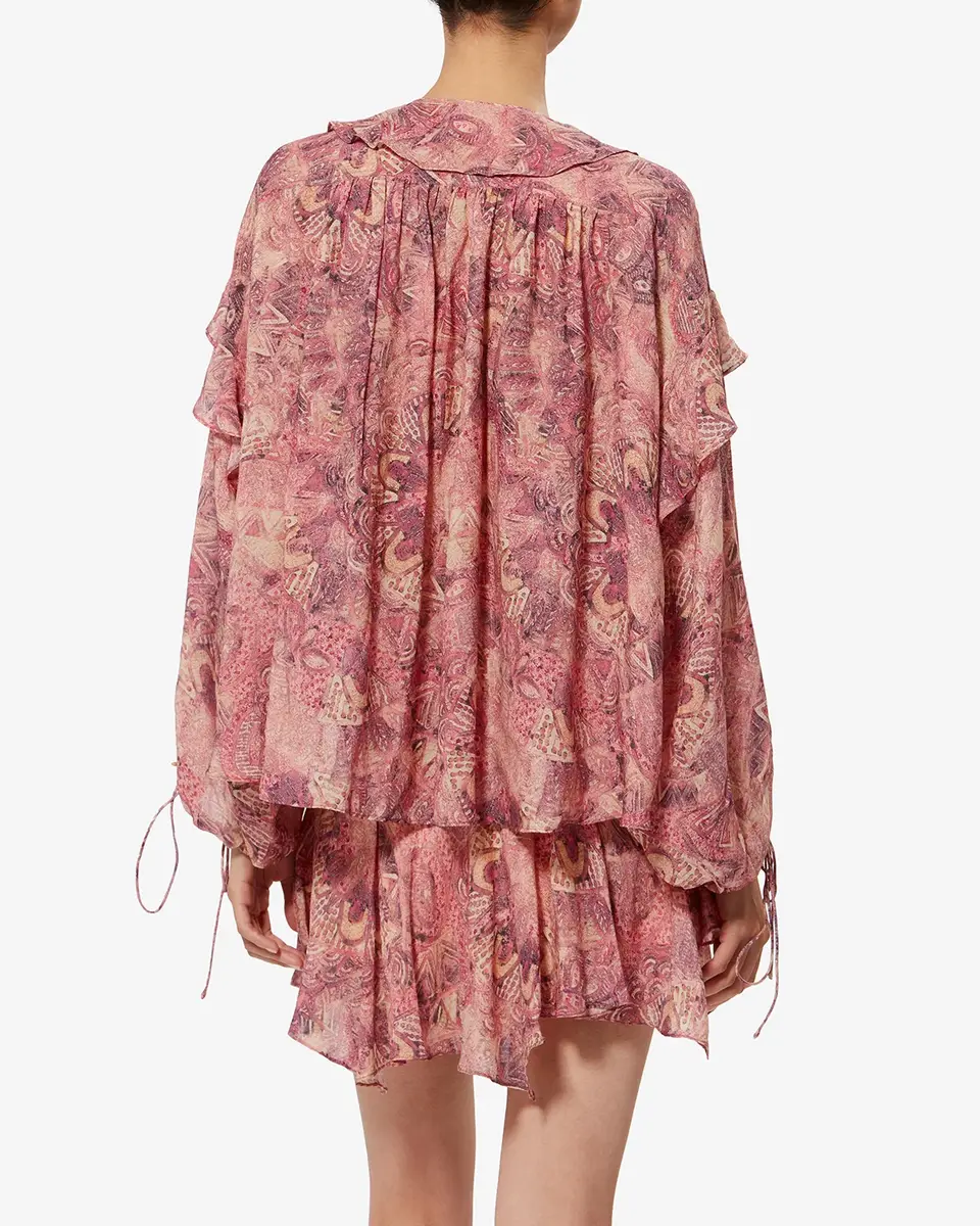 Isabel Marant Charis Silk Blouse | Thumbnail 3 Isabel Marant Charis Silk Blouse | Thumbnail 3