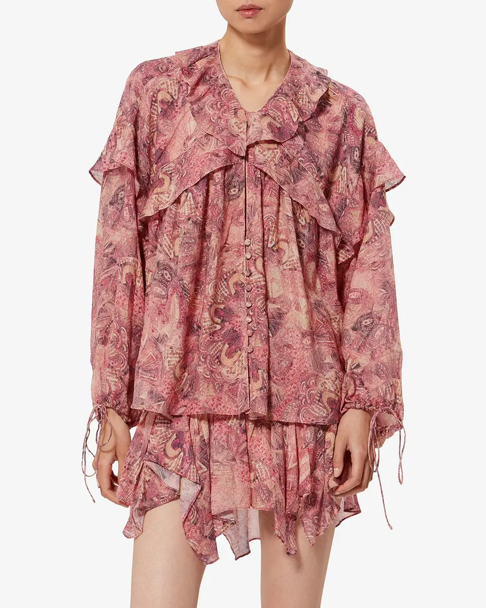 Isabel Marant Charis Silk Blouse | Thumbnail 5 Isabel Marant Charis Silk Blouse | Thumbnail 5