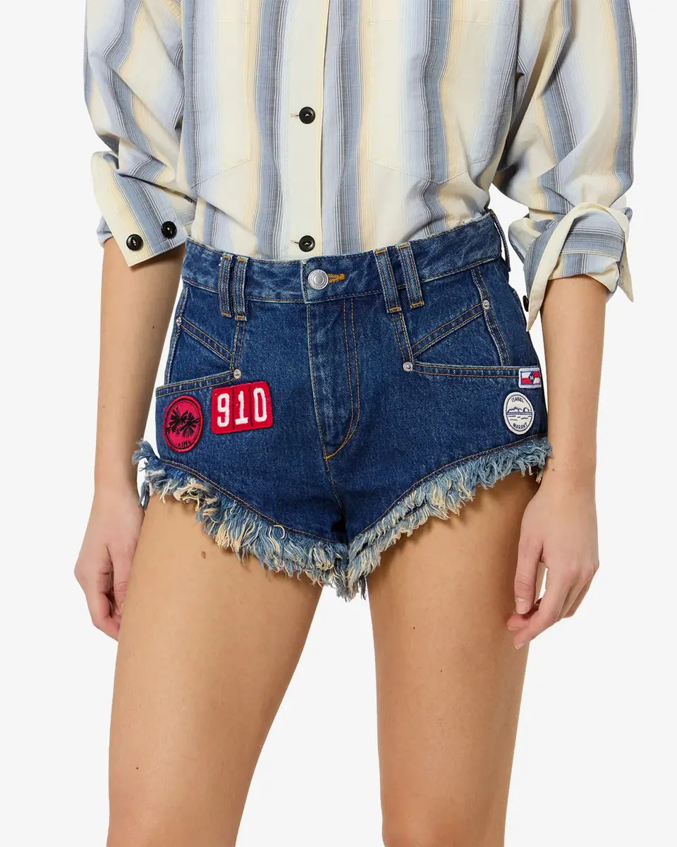 Isabel Marant Eneidala Denim Shorts | Thumbnail 5