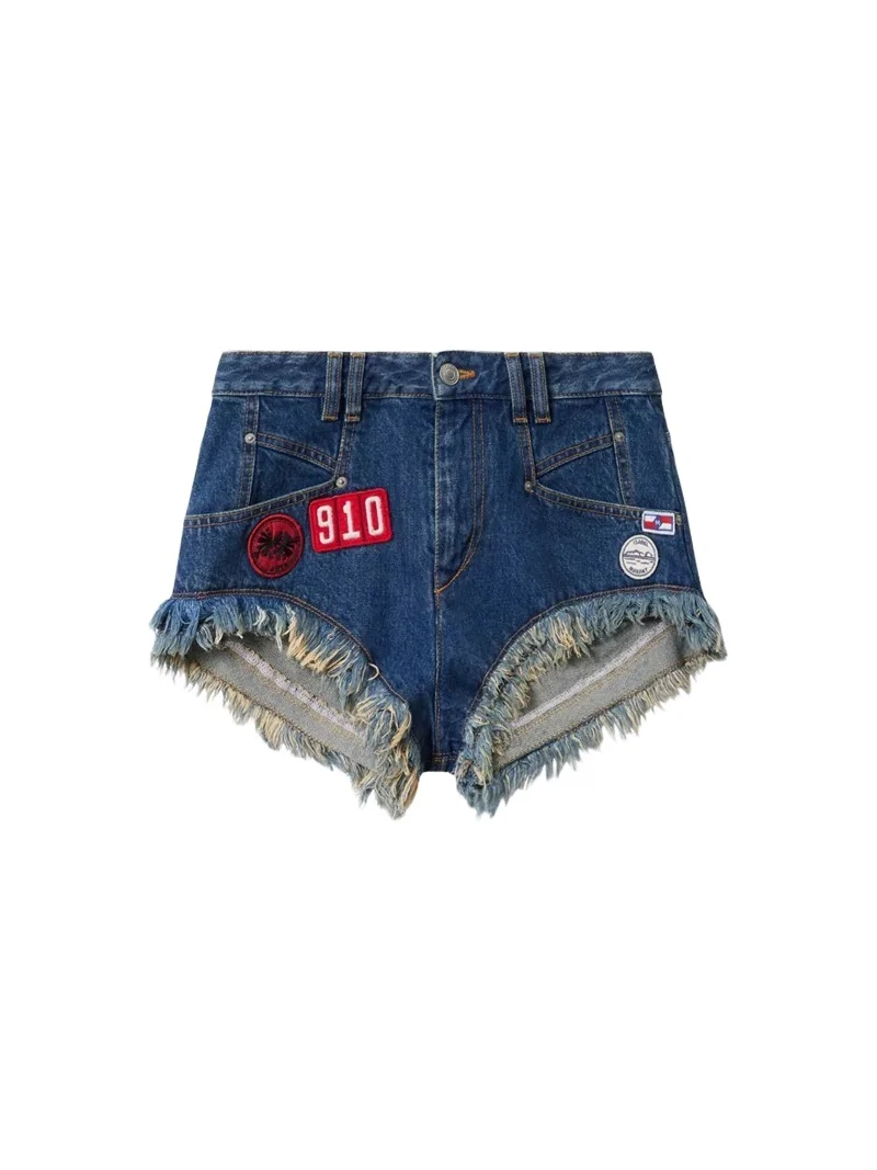Isabel Marant Eneidala Denim Shorts