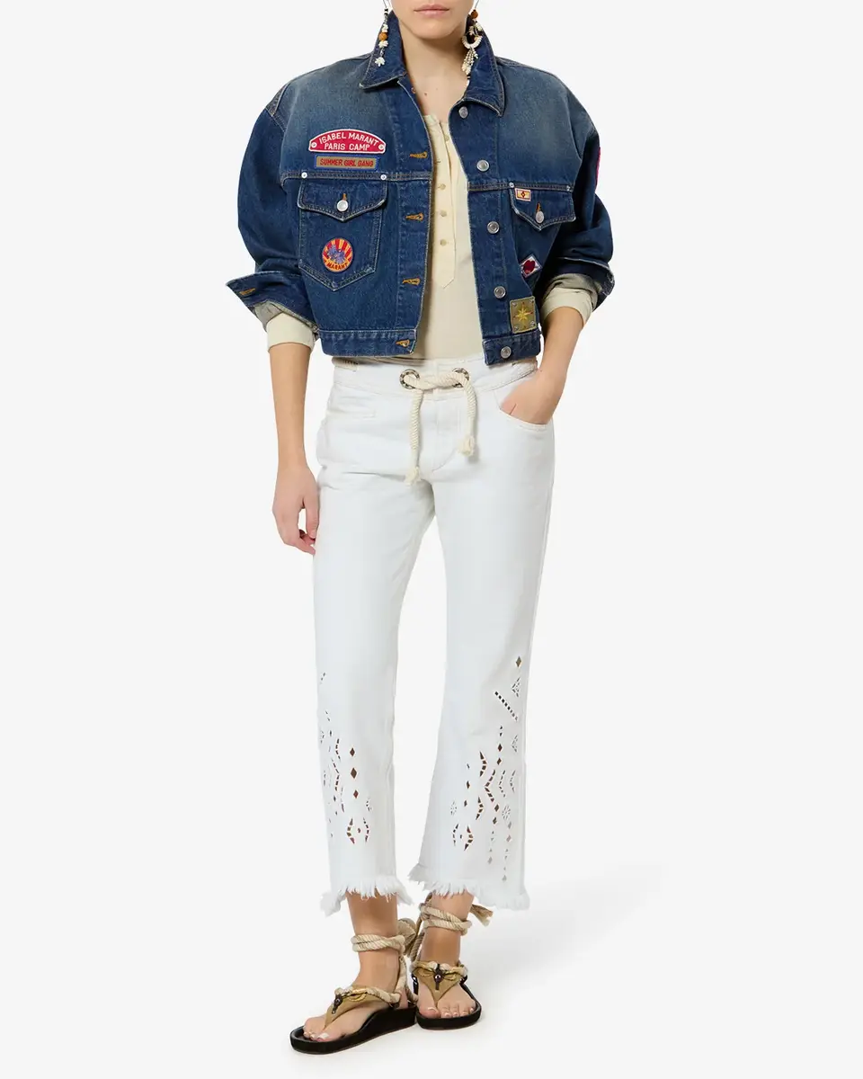 Isabel Marant Demia Denim Jacket | Thumbnail 4 Isabel Marant Demia Denim Jacket | Thumbnail 4