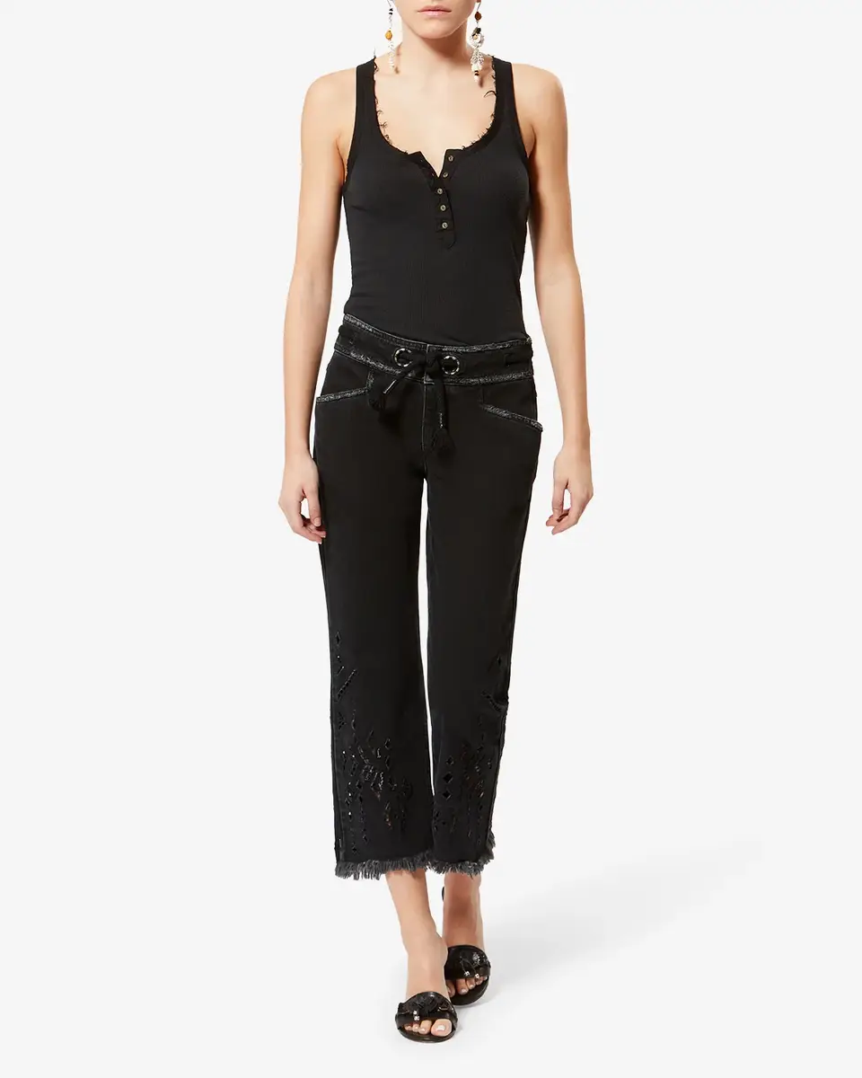Isabel Marant Helma Silk Tank Top | Thumbnail 4 Isabel Marant Helma Silk Tank Top | Thumbnail 4