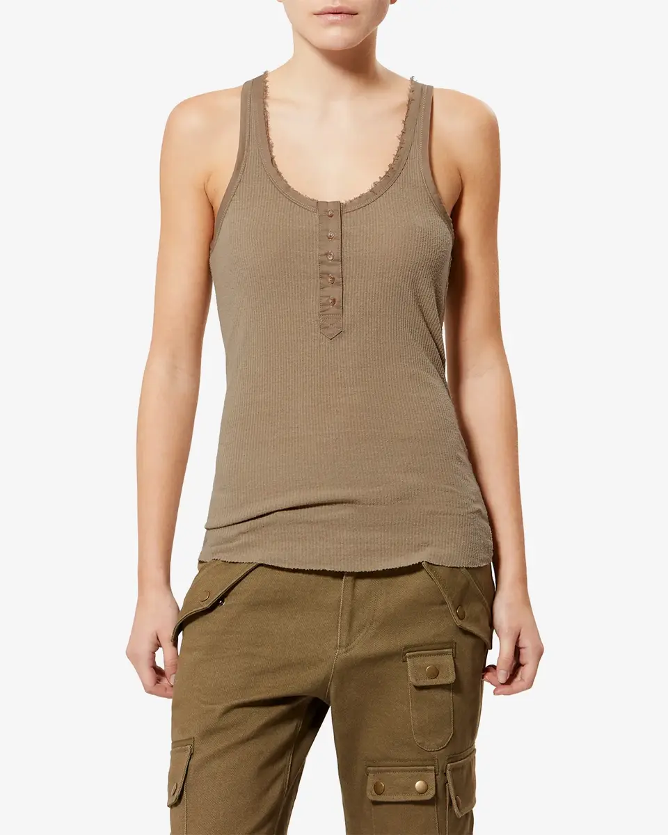 Isabel Marant Helma Silk Tank Top | Thumbnail 3 Isabel Marant Helma Silk Tank Top | Thumbnail 3