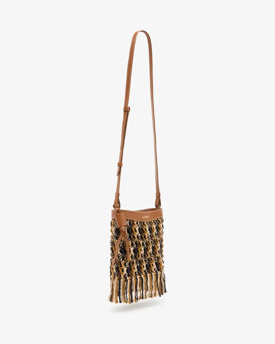 Isabel Marant Noli Bag In Macramé And Leather | Thumbnail 2 Isabel Marant Noli Bag In Macramé And Leather | Thumbnail 2