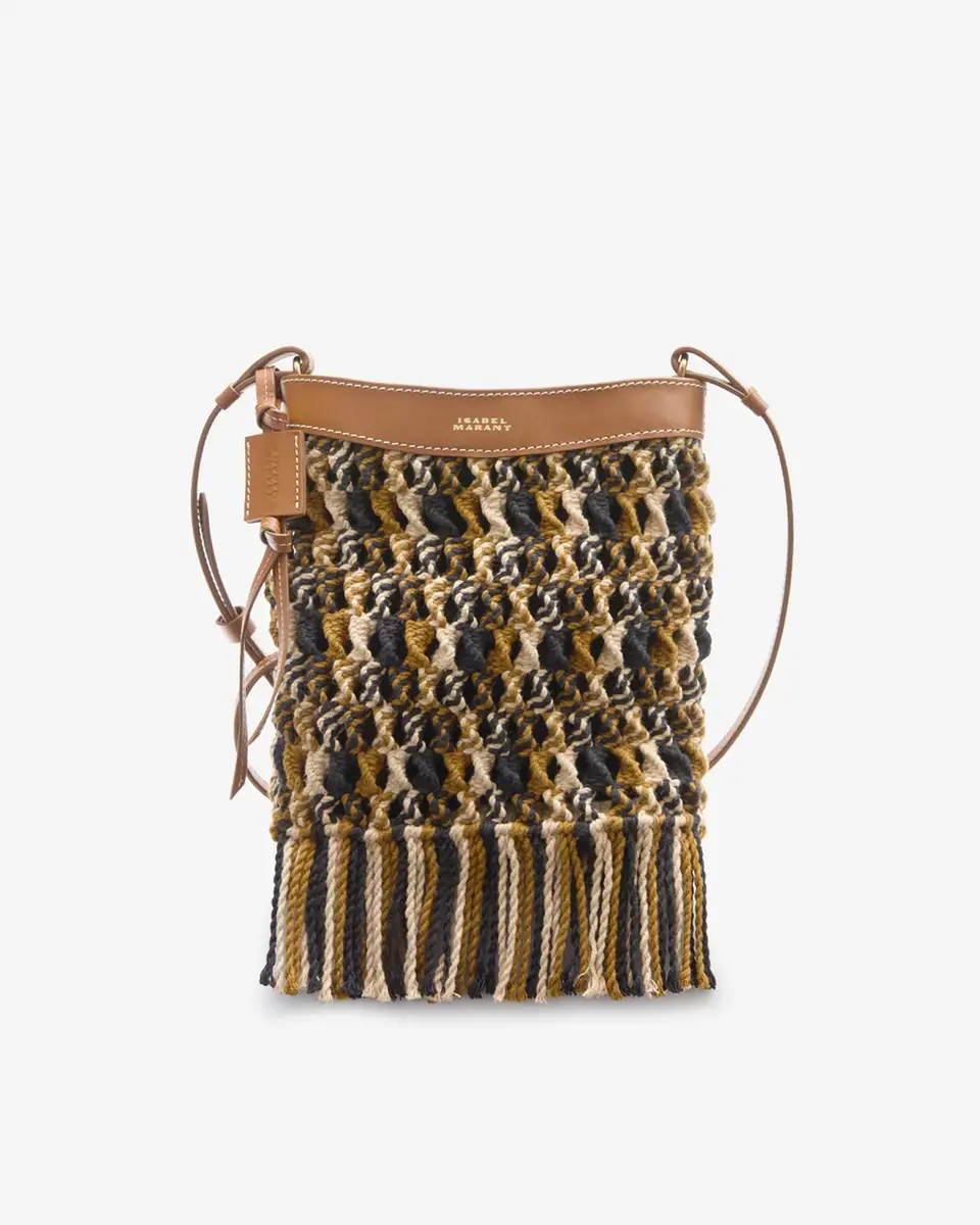 Isabel Marant Noli Bag In Macramé And Leather | Thumbnail 6 Isabel Marant Noli Bag In Macramé And Leather | Thumbnail 6