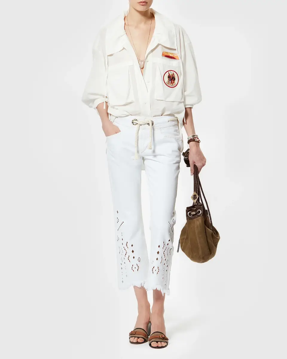 Isabel Marant Maia Medium Bag In Suede Leather | Thumbnail 7 Isabel Marant Maia Medium Bag In Suede Leather | Thumbnail 7