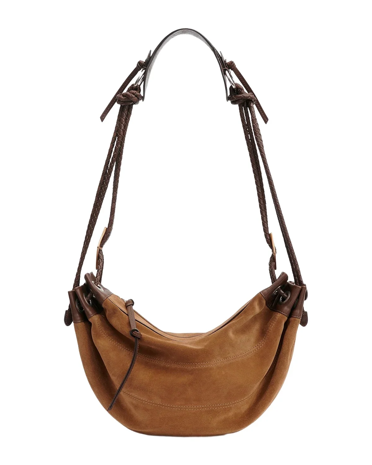 Isabel Marant Maia Medium Bag In Suede Leather