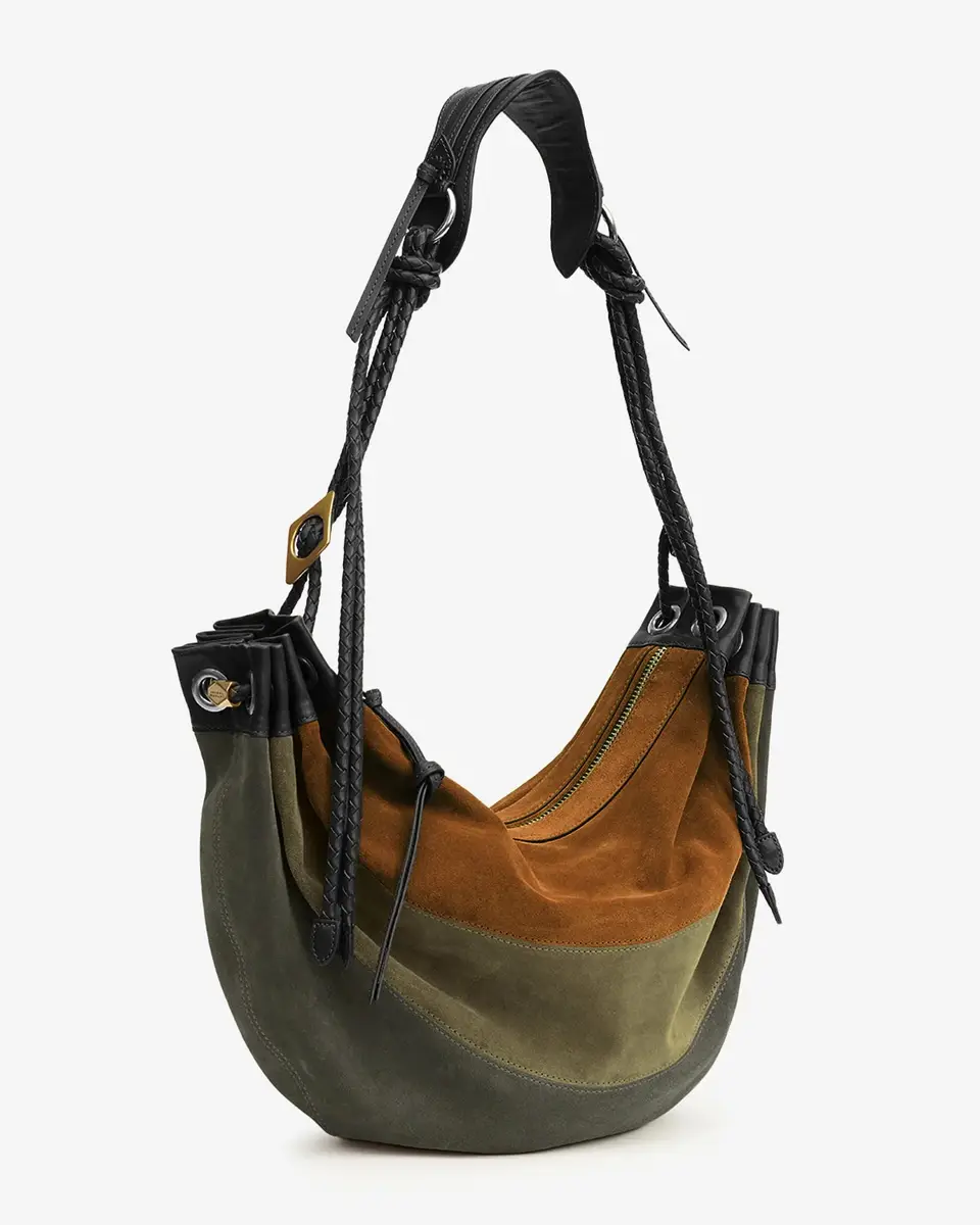Isabel Marant Maia Large Bag In Suede Leather | Thumbnail 2 Isabel Marant Maia Large Bag In Suede Leather | Thumbnail 2