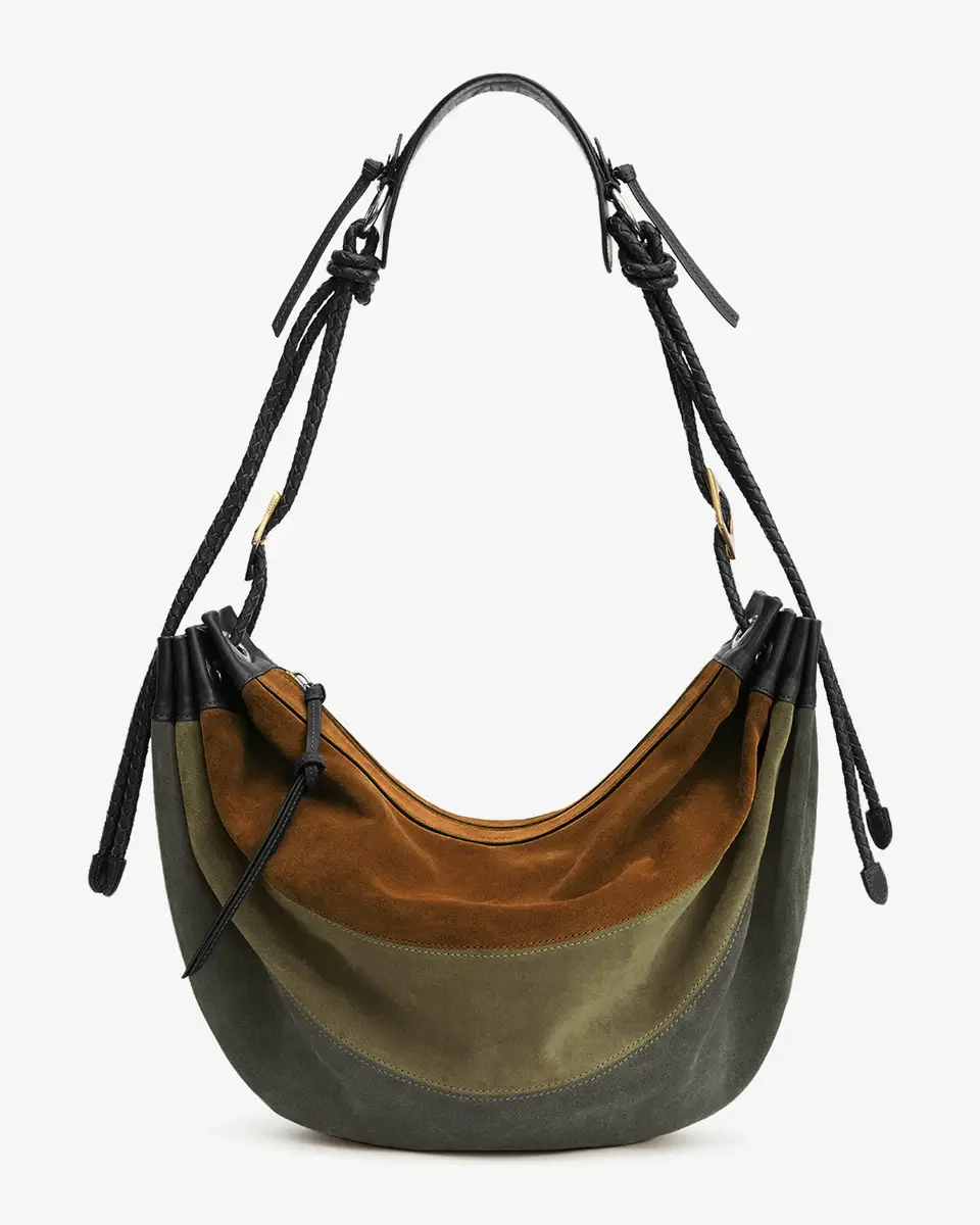 Isabel Marant Maia Large Bag In Suede Leather | Thumbnail 4 Isabel Marant Maia Large Bag In Suede Leather | Thumbnail 4