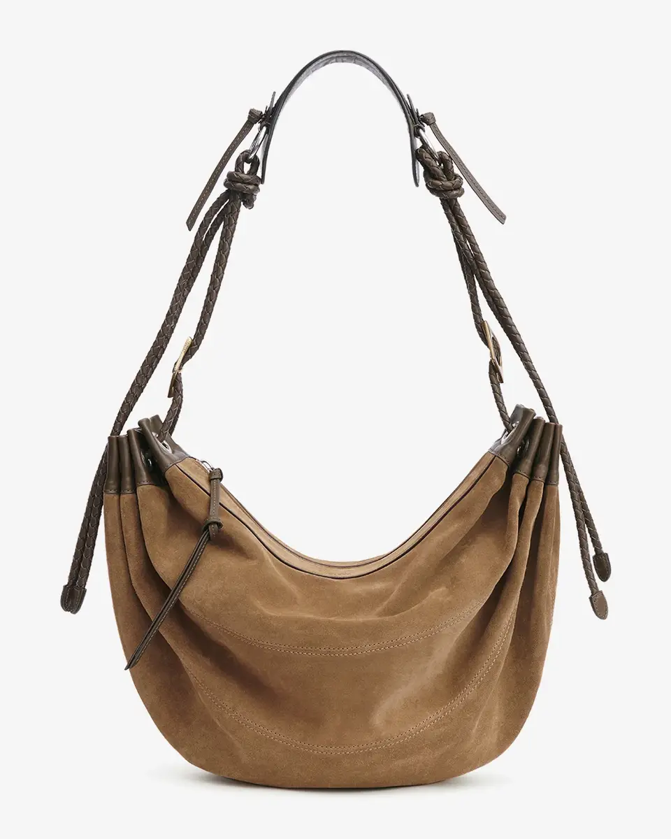 Isabel Marant Maia Large Bag In Suede Leather | Thumbnail 2 Isabel Marant Maia Large Bag In Suede Leather | Thumbnail 2