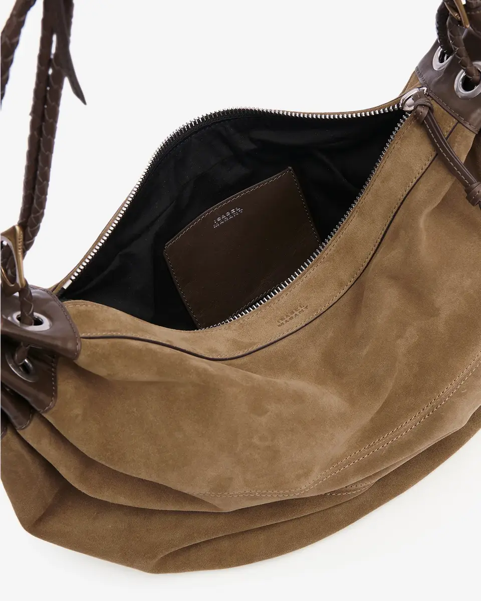 Isabel Marant Maia Large Bag In Suede Leather | Thumbnail 5 Isabel Marant Maia Large Bag In Suede Leather | Thumbnail 5