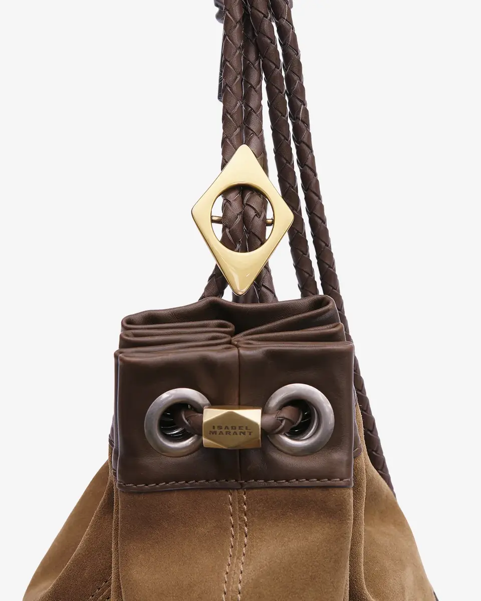 Isabel Marant Maia Large Bag In Suede Leather | Thumbnail 6 Isabel Marant Maia Large Bag In Suede Leather | Thumbnail 6