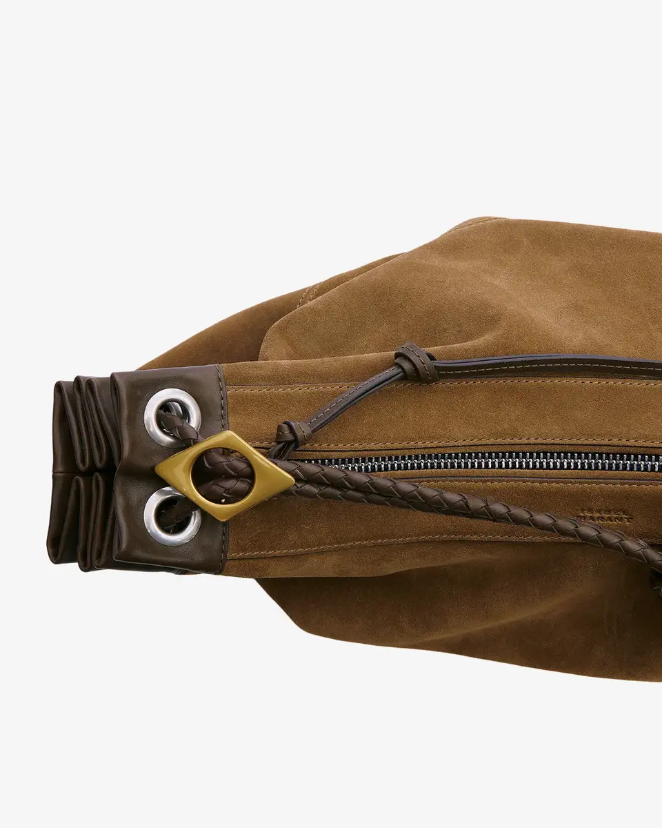Isabel Marant Maia Large Bag In Suede Leather | Thumbnail 8 Isabel Marant Maia Large Bag In Suede Leather | Thumbnail 8