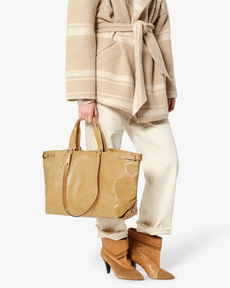 Isabel Marant Winna Tote Bag In Grained Leather | Thumbnail 2 Isabel Marant Winna Tote Bag In Grained Leather | Thumbnail 2