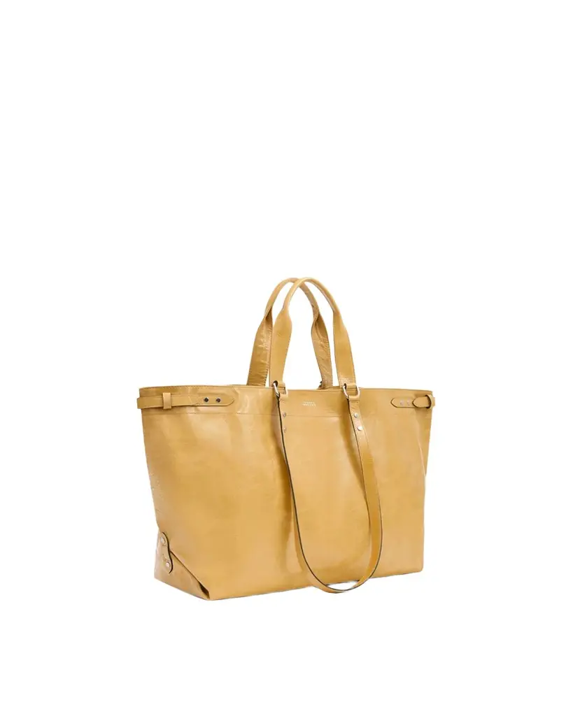 Winna Tote Bag In Grained Leather Winna Tote Bag In Grained Leather