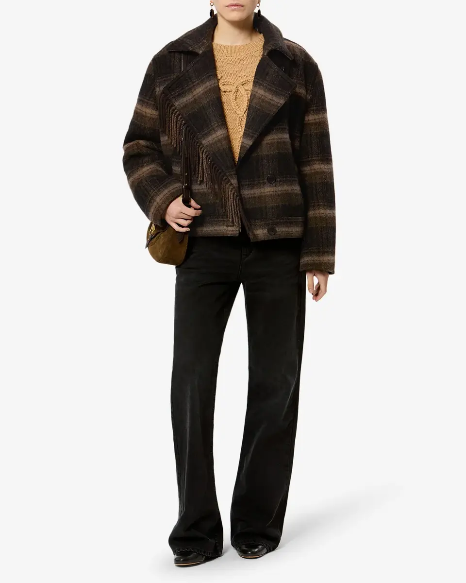 Marant Étoile Galeane Wool Coat | Thumbnail 4 Marant Étoile Galeane Wool Coat | Thumbnail 4