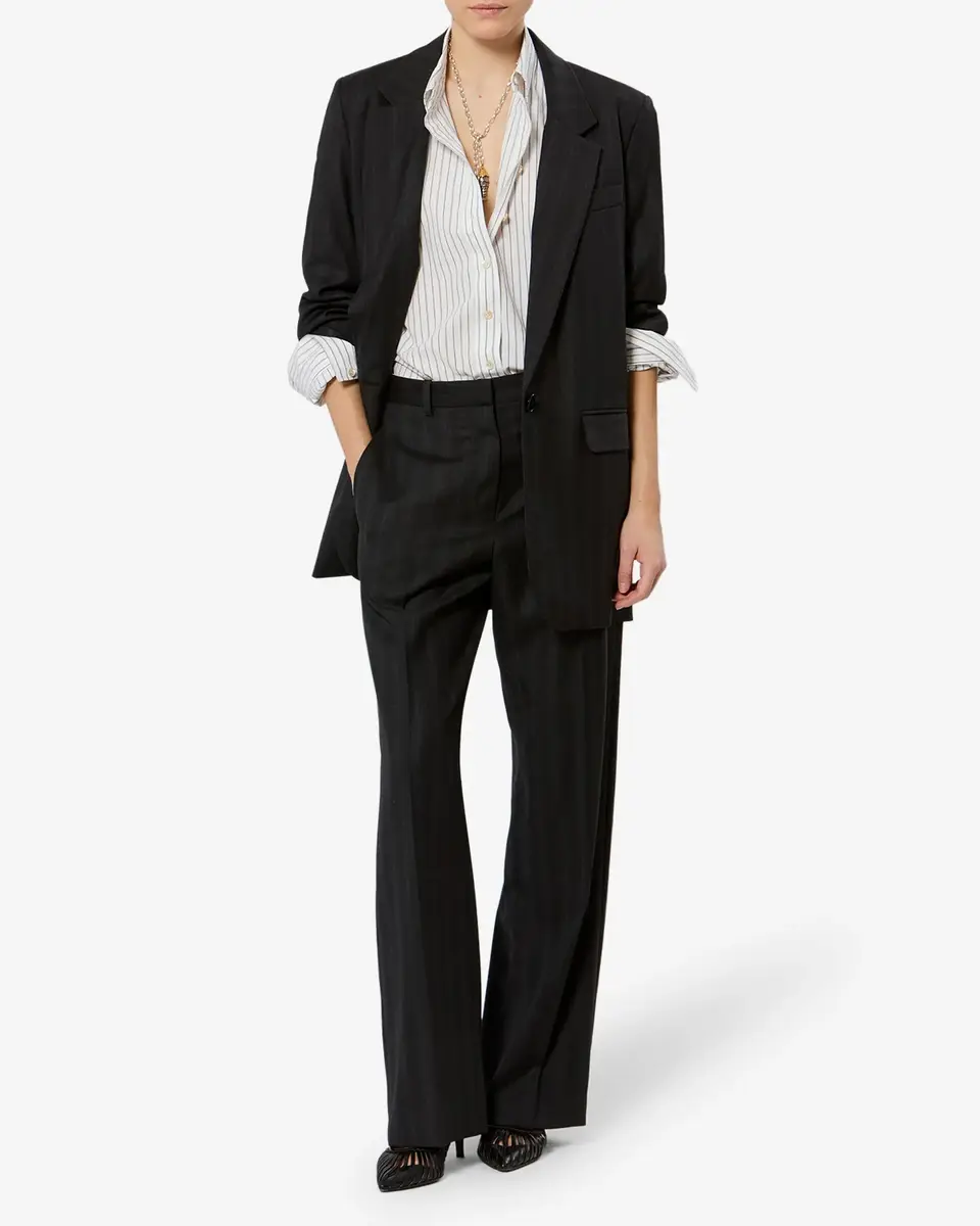 Isabel Marant Noanda Wool Pants | Thumbnail 4