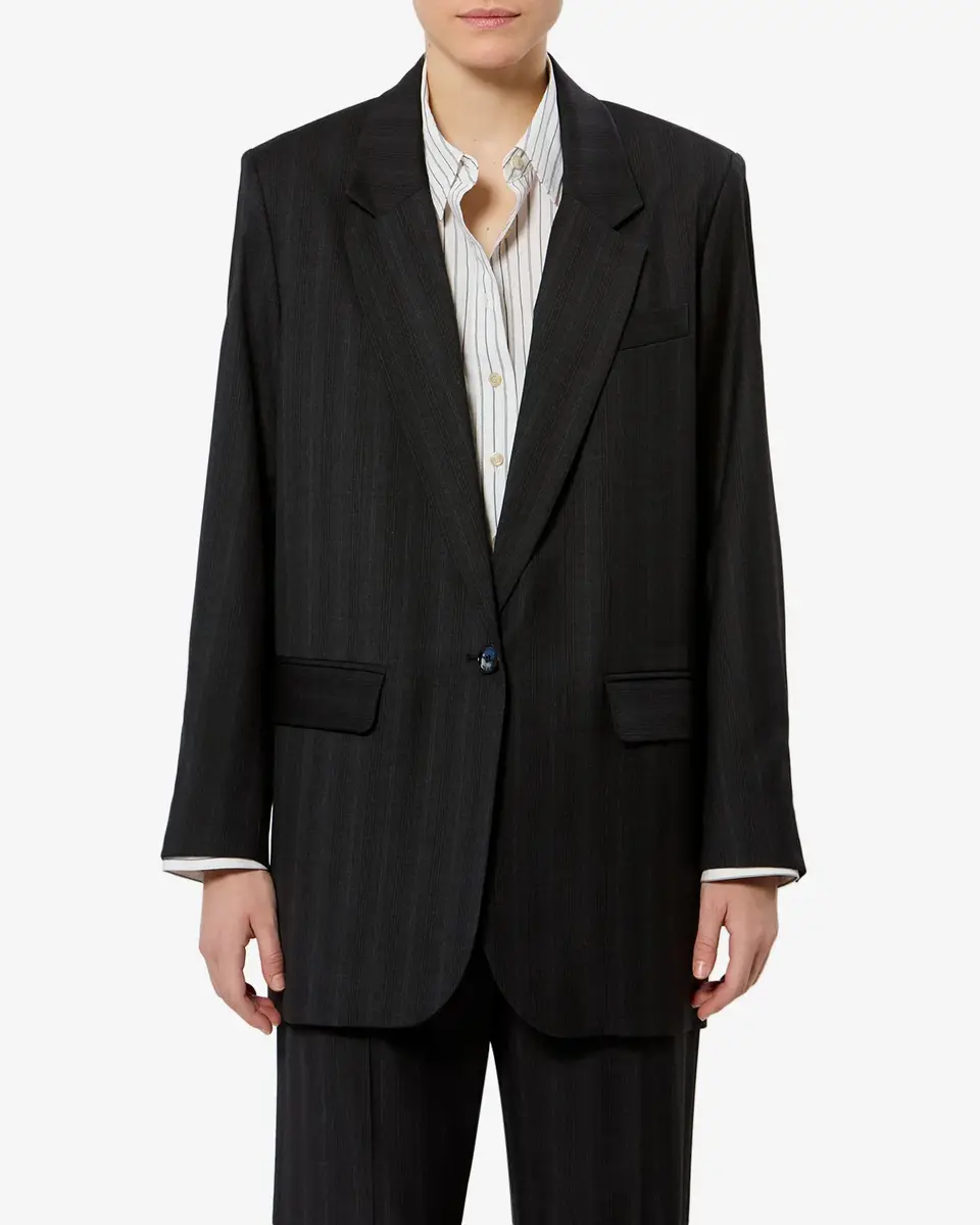 Isabel Marant Nerix Wool Jacket | Thumbnail 5 Isabel Marant Nerix Wool Jacket | Thumbnail 5