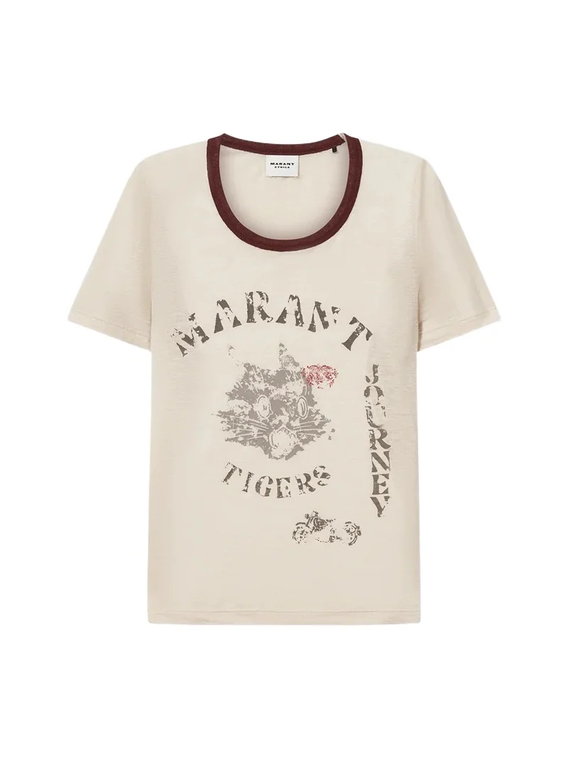 Marant Étoile Kiliann Linen T-shirt