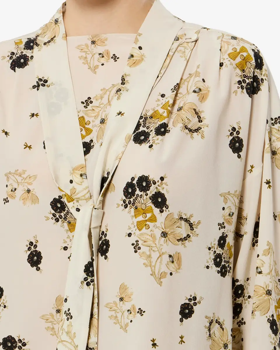 Isabel Marant Fedry Silk Blouse | Thumbnail 2 Isabel Marant Fedry Silk Blouse | Thumbnail 2