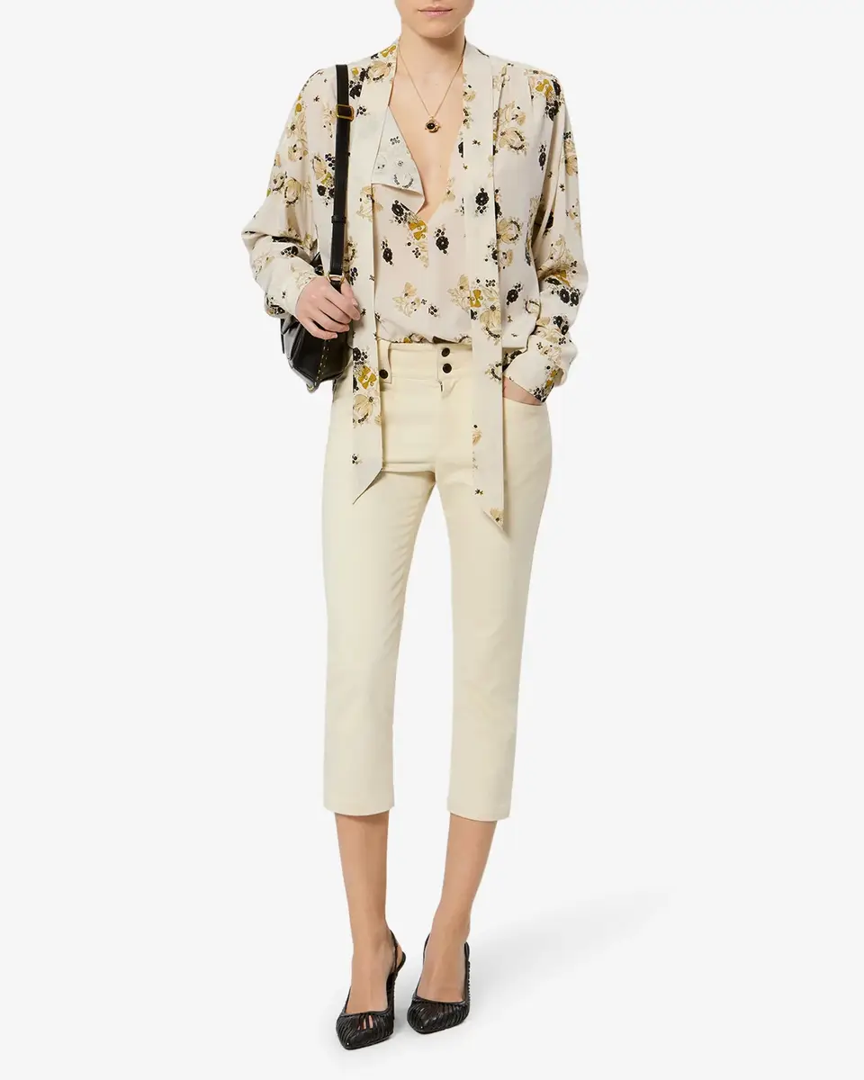 Isabel Marant Fedry Silk Blouse | Thumbnail 4 Isabel Marant Fedry Silk Blouse | Thumbnail 4