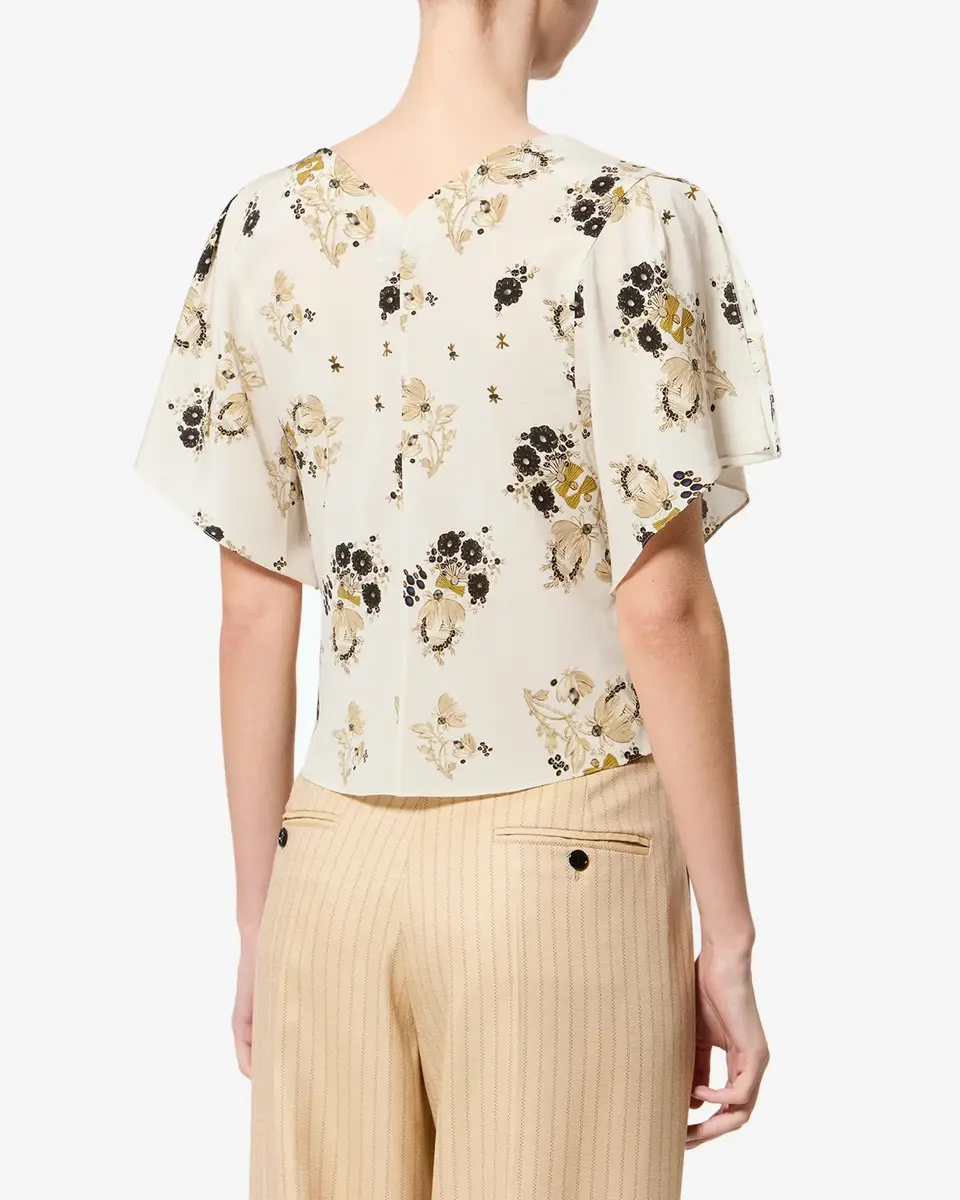 Isabel Marant Faljane Silk Top | Thumbnail 3 Isabel Marant Faljane Silk Top | Thumbnail 3