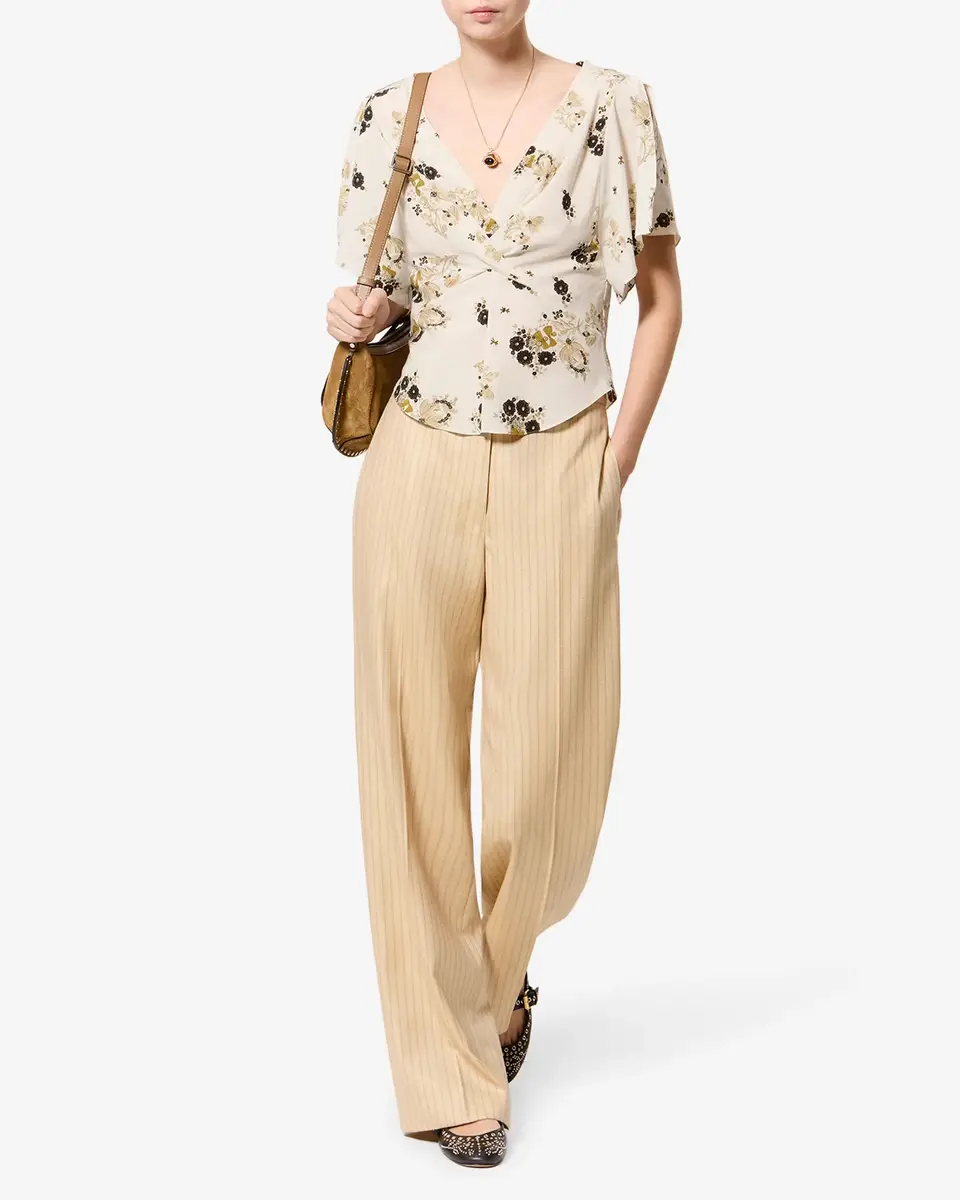 Isabel Marant Faljane Silk Top | Thumbnail 4 Isabel Marant Faljane Silk Top | Thumbnail 4