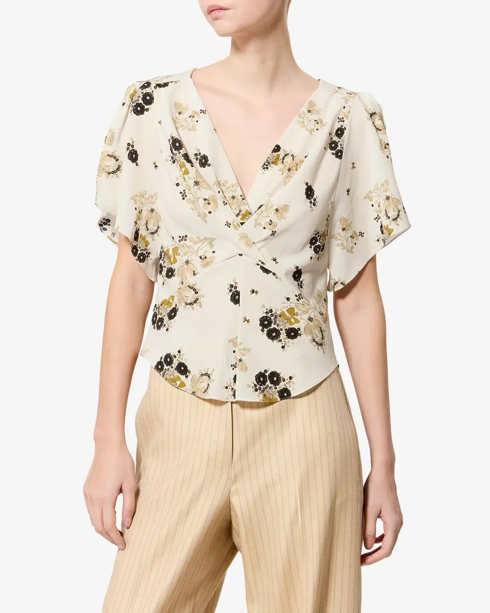 Isabel Marant Faljane Silk Top | Thumbnail 5 Isabel Marant Faljane Silk Top | Thumbnail 5