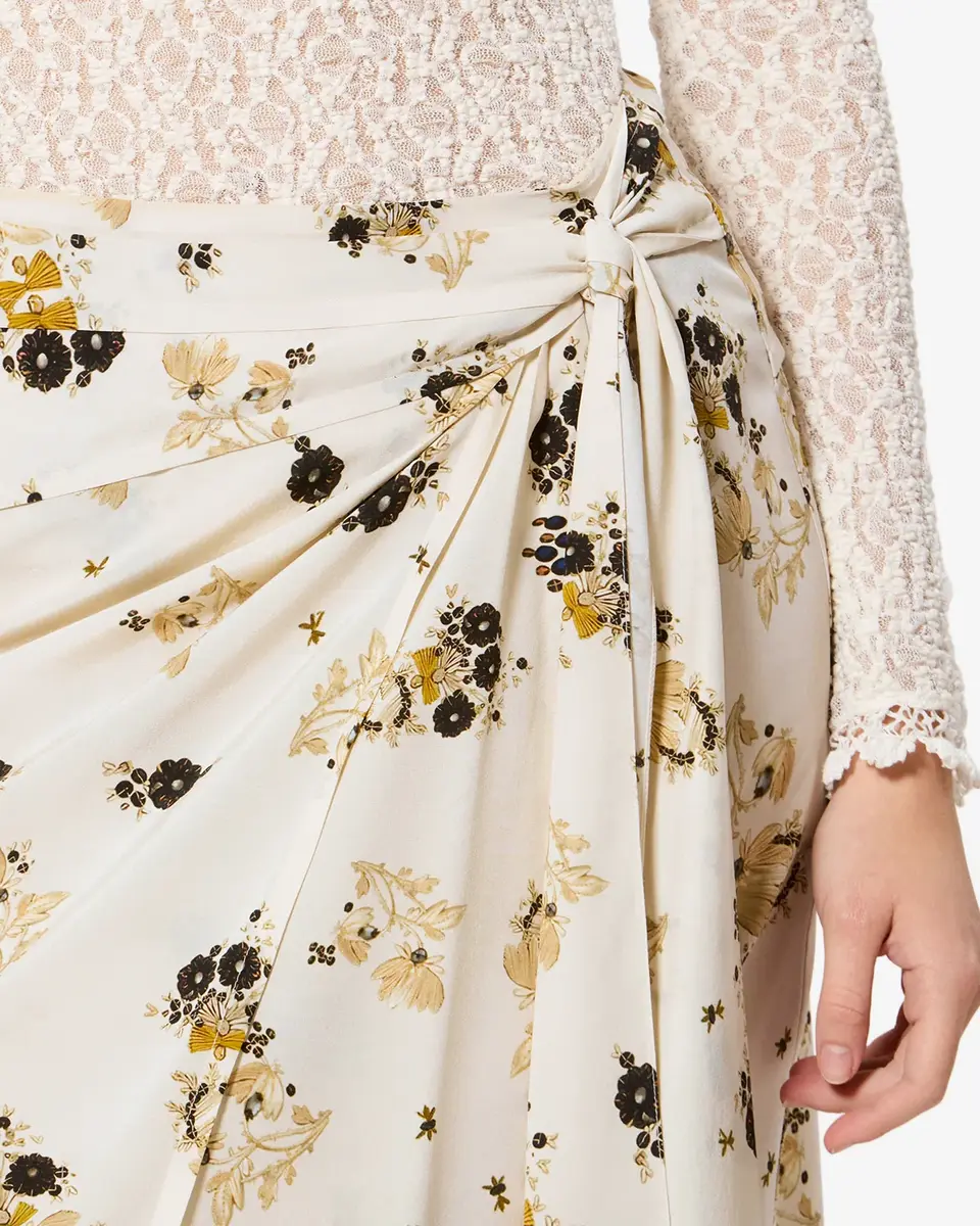 Isabel Marant Faniry Silk Skirt | Thumbnail 2