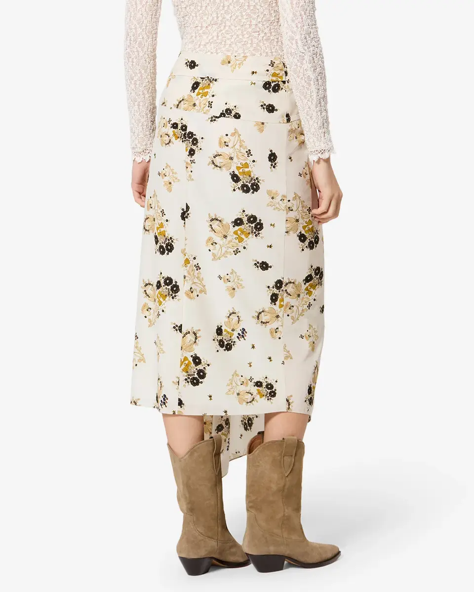 Isabel Marant Faniry Silk Skirt | Thumbnail 3