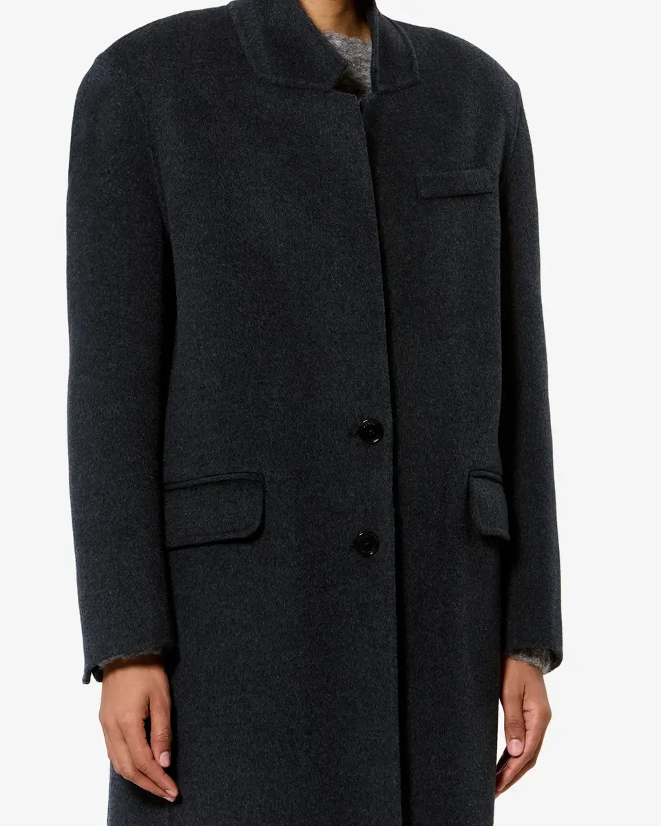 Isabel Marant Clesa Wool Coat | Thumbnail 4 Isabel Marant Clesa Wool Coat | Thumbnail 4